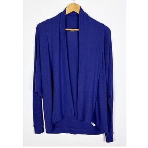 Urban Outfitters Ecote Cardigan Open Front Long Sleeve Batwing Blue Size XS